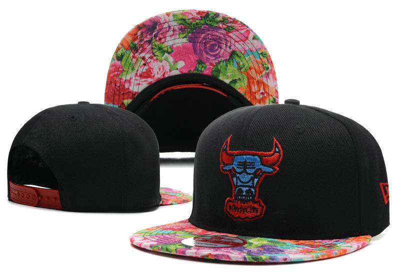 Chicago Bulls Snapback Hat DF 6 0613